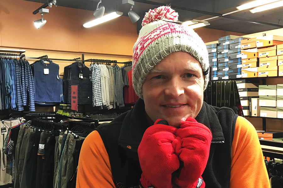 Your body uses energy for digestion which creates more heat. Nev wearing gloves and a beanie to keep warm