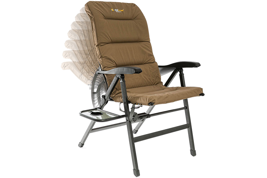 OZtrail Emperor 8-Position Arm Chair