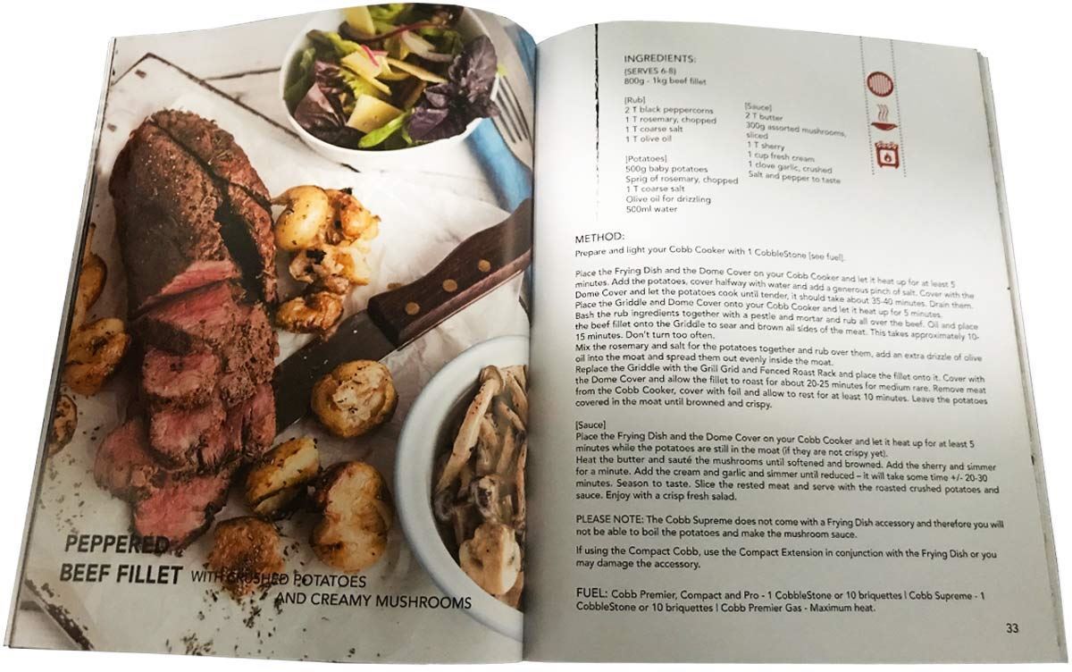 Cobb Recipe Book Free Delivery Snowys Outdoors