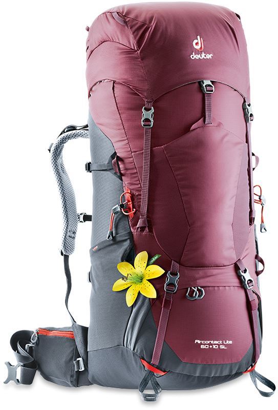 Deuter Aircontact Lite 60+10 SL Rucksack | Snowys Outdoors