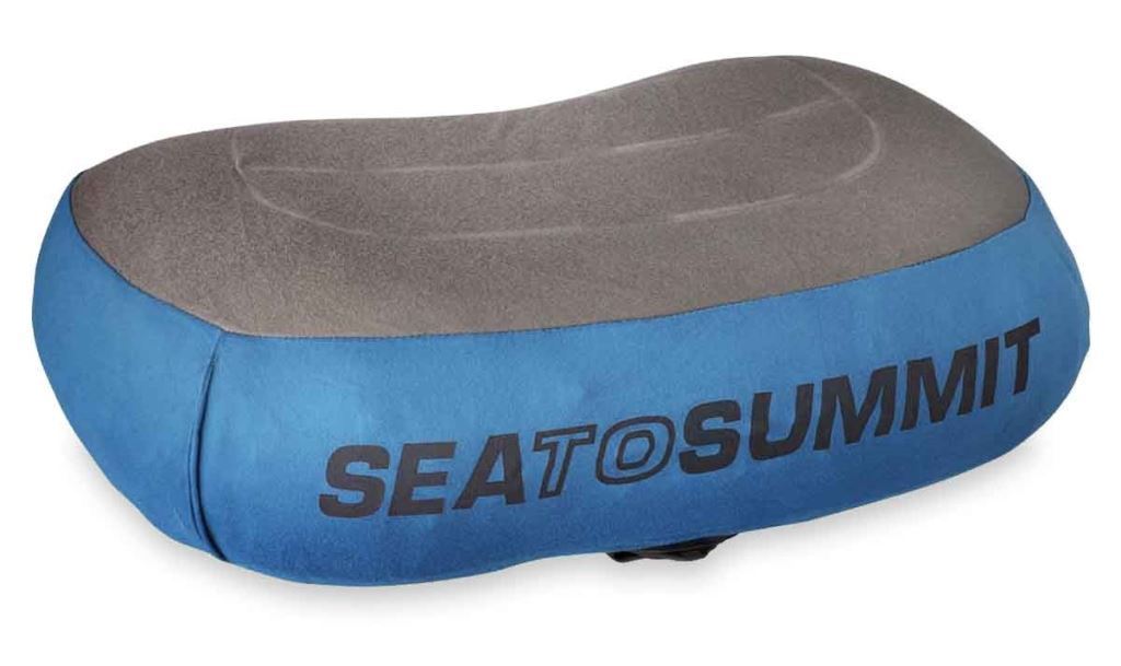 Sea to Summit Aeros Premium Oreiller de Voyage Gonflable Deluxe (55,9 x 35,6 cm), Gris