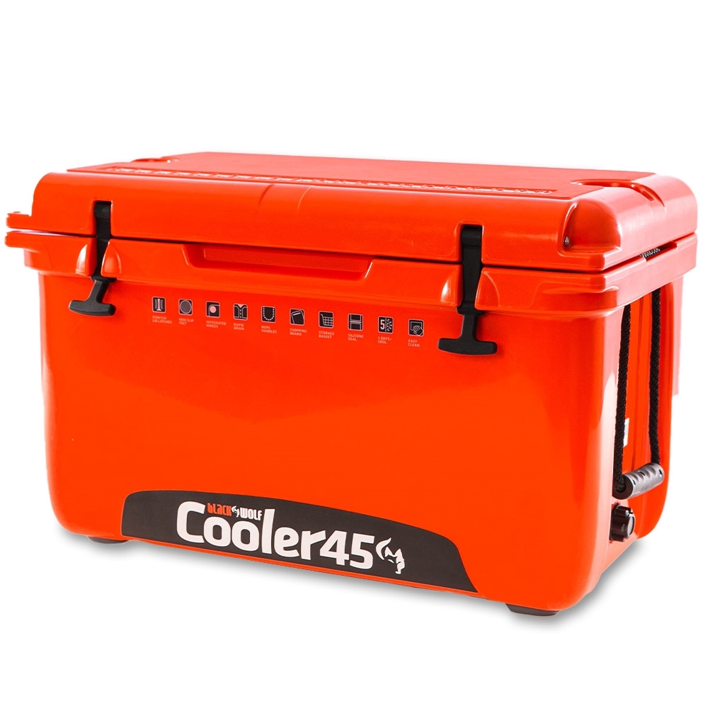 Black Wolf 45 Hardside Cooler Free Delivery Snowys Outdoors